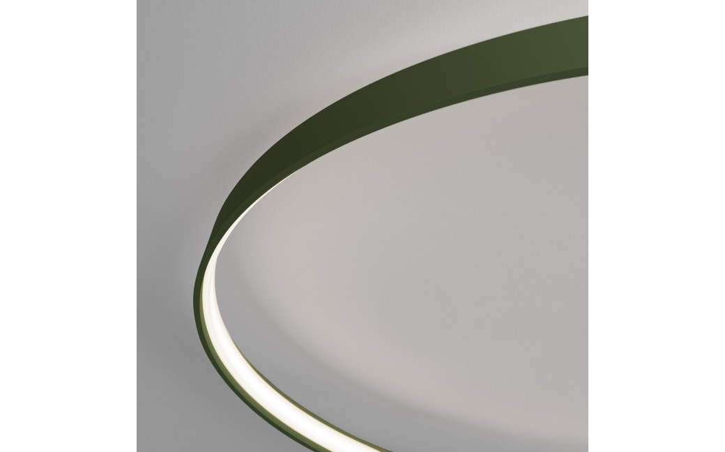 Thoro Plafon RIO 55 zielony oliwkowy LED 4000K TH.392