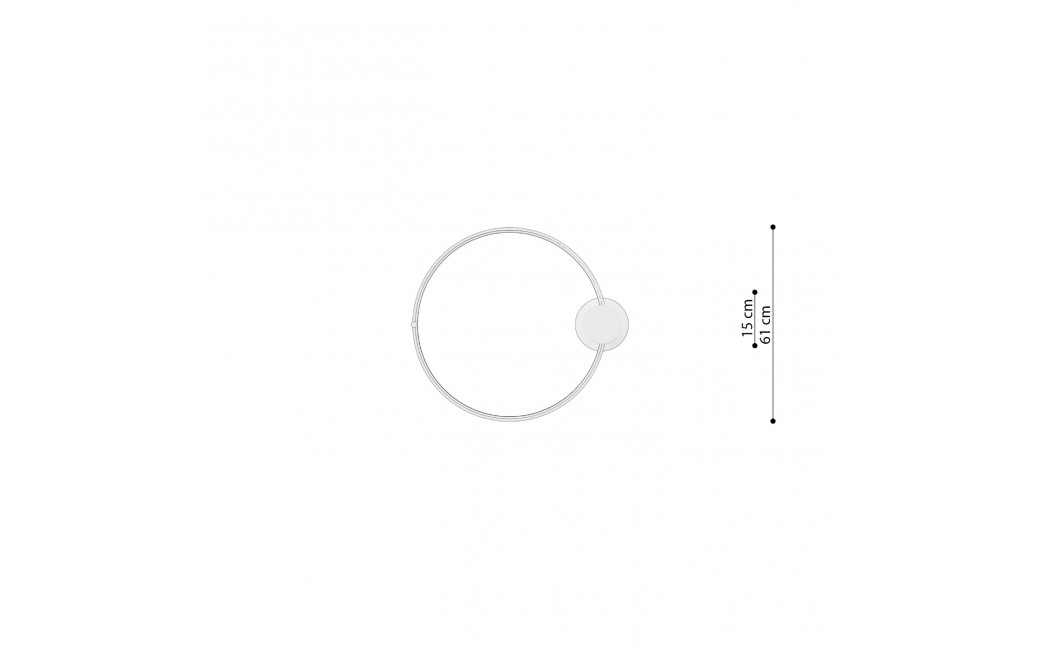 Thoro Plafon RIO 55 zielony oliwkowy LED 4000K TH.392