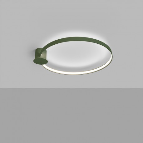 Thoro Plafon RIO 78 zielony oliwkowy LED 4000K TH.393