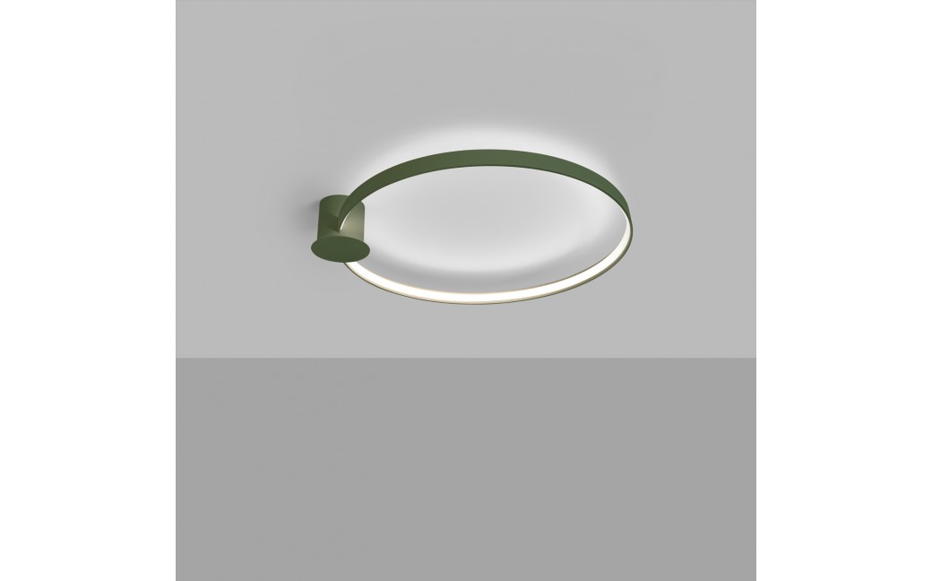 Thoro Plafon RIO 78 zielony oliwkowy LED 4000K TH.393