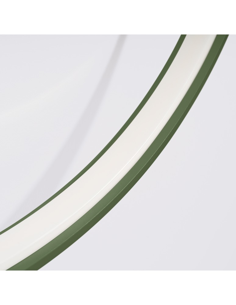 Ring ceiling lamps - Thoro Plafond RIO 78 olive green LED 4000K TH.393 - product kolory-swiatla.pl 5