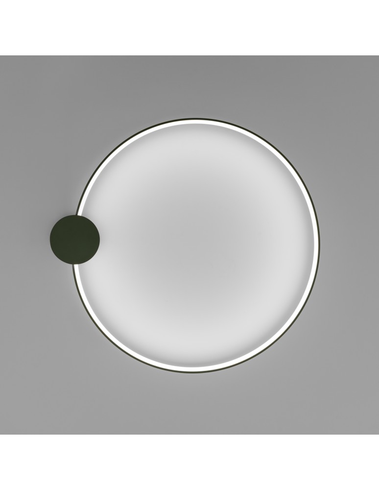 Ring ceiling lamps - Thoro Plafond RIO 78 olive green LED 4000K TH.393 - product kolory-swiatla.pl 7