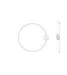 Ring ceiling lamps - Thoro Plafond RIO 78 olive green LED 4000K TH.393 - product 10