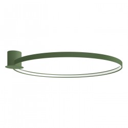 Thoro Plafon RIO 110 zielony oliwkowy LED 4000K TH.394