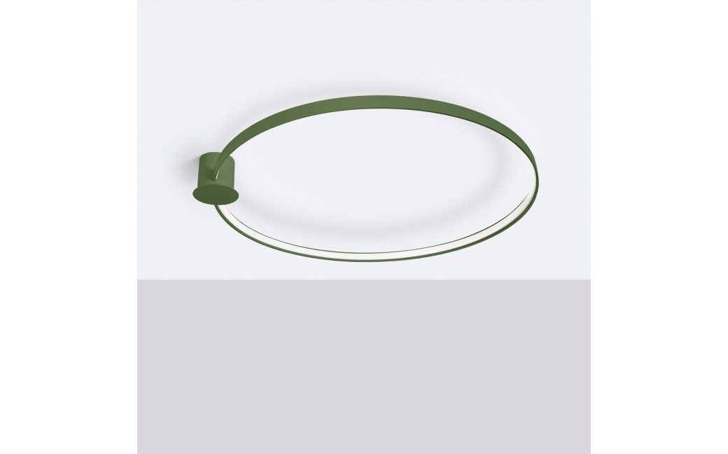 Thoro Plafon RIO 110 zielony oliwkowy LED 4000K TH.394
