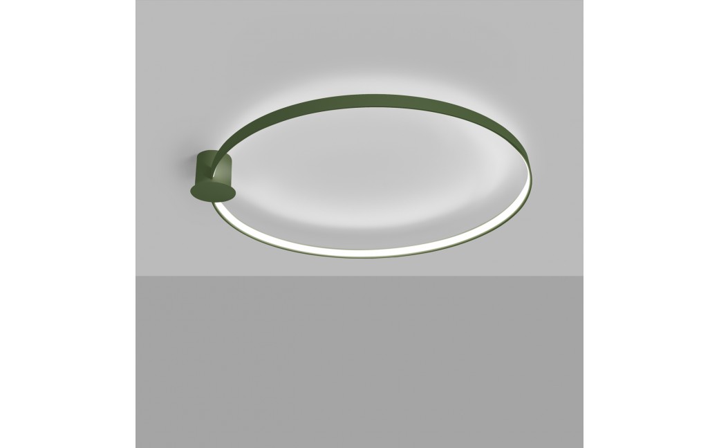 Thoro Plafon RIO 110 zielony oliwkowy LED 4000K TH.394