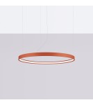 Pendant lamps circles - Thoro Chandelier RIO 78 ochre red LED 3000K TH.396 - product 2