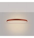 Pendant lamps circles - Thoro Chandelier RIO 78 ochre red LED 3000K TH.396 - product 3
