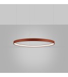 Pendant lamps circles - Thoro Chandelier RIO 78 ochre red LED 4000K TH.399 - product 3