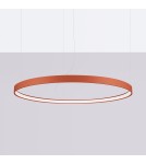 Pendant lamps circles - Thoro Chandelier RIO 110 ochre red LED 4000K TH.400 - product 2