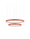 Thoro Chandelier RIO 2 55/78 ochre red LED 3000K TH.401