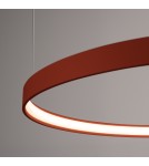 Pendant lamps circles - Thoro Chandelier RIO 2 55/78 ochre red LED 3000K TH.401 - product 5