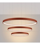 Pendant lamps circles - Thoro Chandelier RIO 3 55/78/110 ochre red LED 3000K TH.402 - product 3