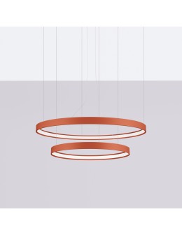 Thoro Chandelier RIO 2 55/78 ochre red LED 4000K TH.403 - product 2