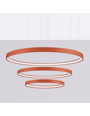 Thoro Żyrandol RIO 3 55/78/110 ochra czerwona LED 4000K TH.404 - produkt 2