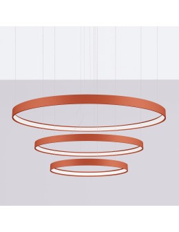 Thoro Chandelier RIO 3 55/78/110 ochre red LED 4000K TH.404 - product 2