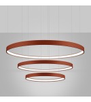 Pendant lamps circles - Thoro Chandelier RIO 3 55/78/110 ochre red LED 4000K TH.404 - product 3