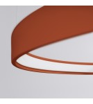 Pendant lamps circles - Thoro Chandelier RIO 3 55/78/110 ochre red LED 4000K TH.404 - product 7