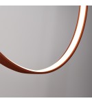 Pendant lamps circles - Thoro RIO 55 ochre red LED 3000K pendant lamp TH.405 - product 7