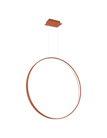 Thoro RIO 78 ochre red LED 3000K pendant lamp TH.406