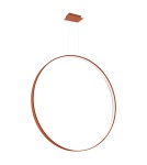 Pendant lamps circles - Thoro pendant lamp RIO 110 ochre red LED 3000K TH.407 - product 1