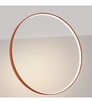 Pendant lamps circles - Thoro pendant lamp RIO 110 ochre red LED 3000K TH.407 - product 3