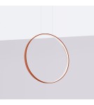 Pendant lamps circles - Thoro RIO 55 ochre red LED 4000K pendant lamp TH.408 - product 2