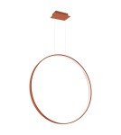 Pendant lamps circles - Thoro pendant lamp RIO 78 ochre red LED 4000K TH.409 - product 1