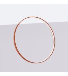 Pendant lamps circles - Thoro pendant lamp RIO 78 ochre red LED 4000K TH.409 - product 2