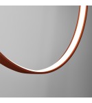 Pendant lamps circles - Thoro pendant lamp RIO 78 ochre red LED 4000K TH.409 - product 7