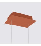 Pendant lamps circles - Thoro pendant lamp RIO 78 ochre red LED 4000K TH.409 - product 8