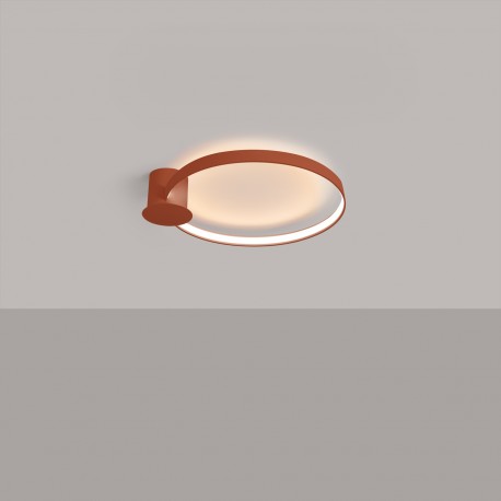 Thoro Plafon RIO 55 ochra czerwona LED 3000K TH.411