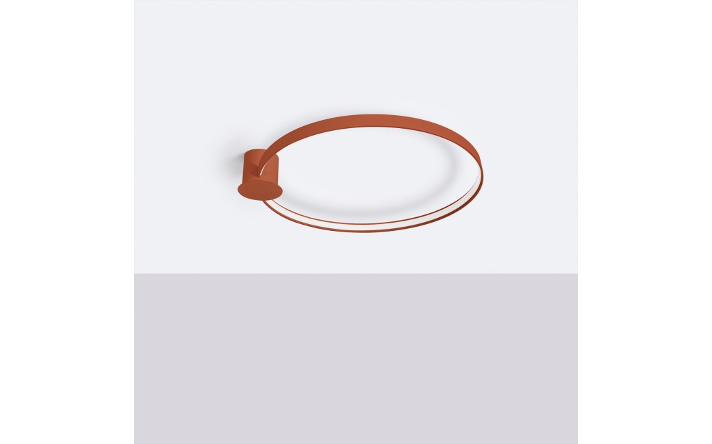 Thoro Plafon RIO 78 ochra czerwona LED 3000K TH.412