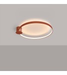Ring ceiling lamps - Thoro Plafond RIO 78 ochre red LED 3000K TH.412 - product 3