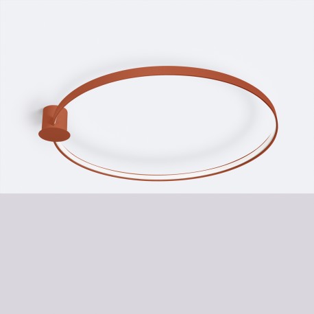 Thoro Plafon RIO 110 ochra czerwona LED 3000K TH.413