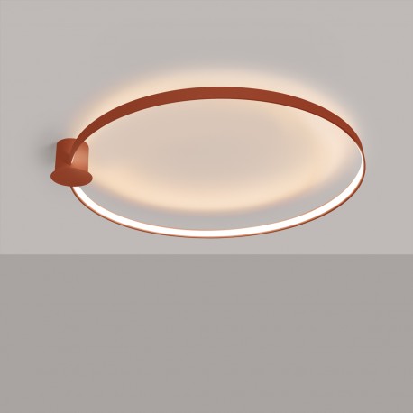 Thoro Plafon RIO 110 ochra czerwona LED 3000K TH.413