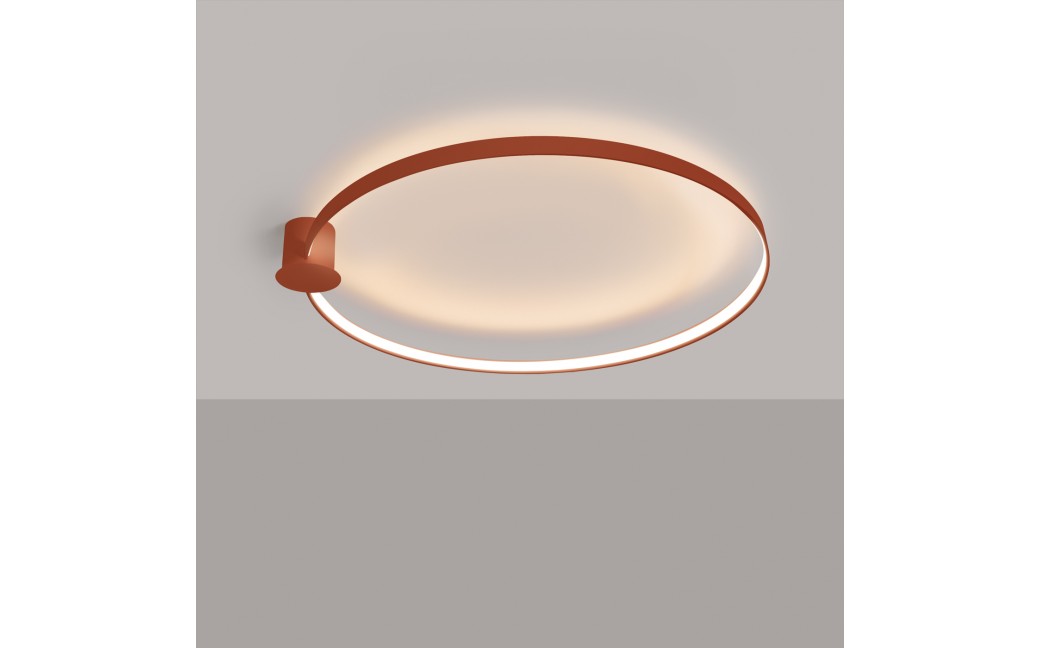 Thoro Plafon RIO 110 ochra czerwona LED 3000K TH.413