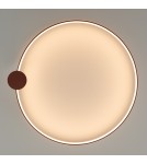 Ring ceiling lamps - Thoro Plafond RIO 110 ochre red LED 3000K TH.413 - product 7