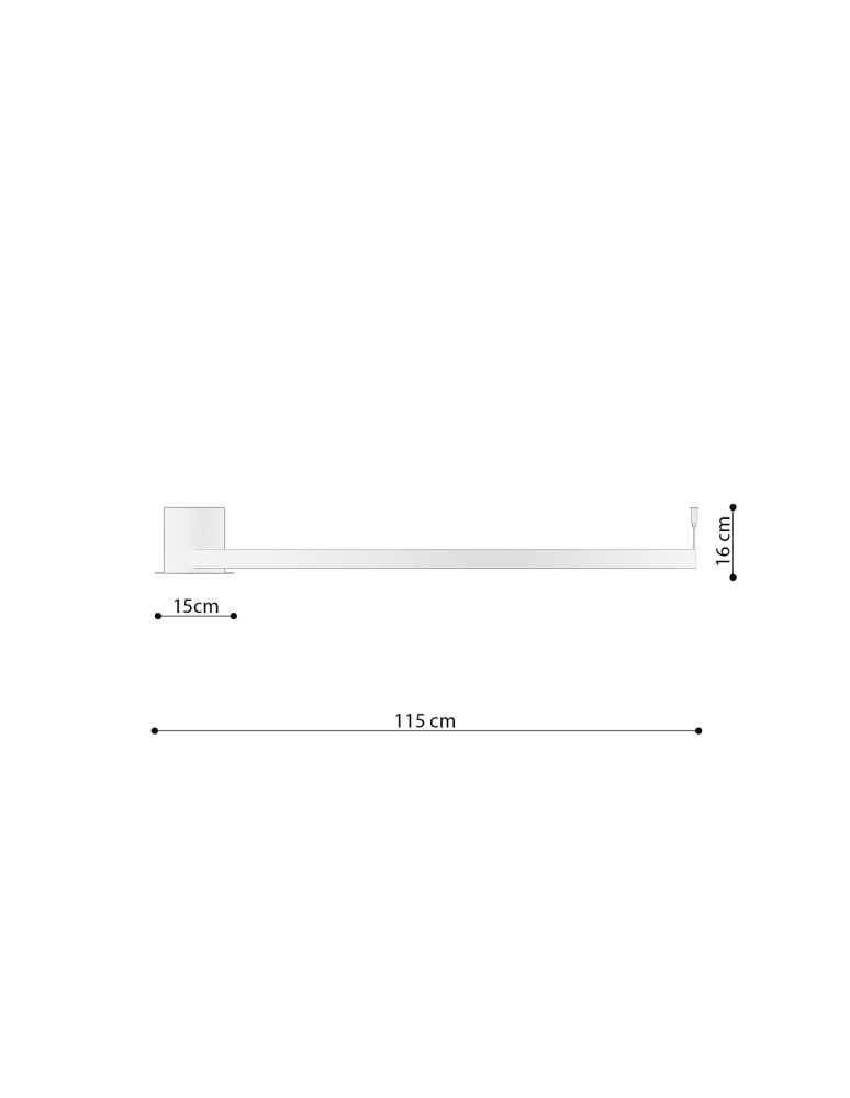 Ring ceiling lamps - Thoro Plafond RIO 110 ochre red LED 3000K TH.413 - product kolory-swiatla.pl 9