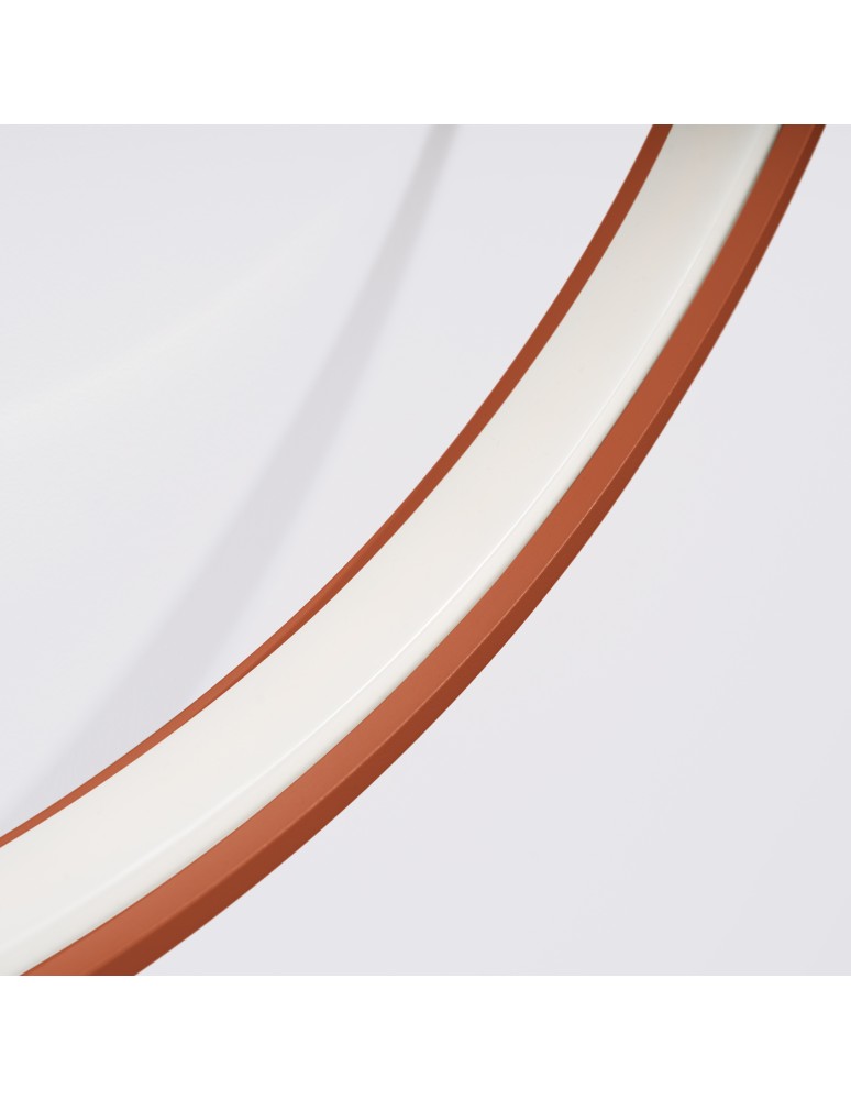 Ring ceiling lamps - Thoro Plafond RIO 55 ochre red LED 4000K TH.414 - product kolory-swiatla.pl 5