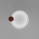 Thoro Plafon RIO 55 ochra czerwona LED 4000K TH.414