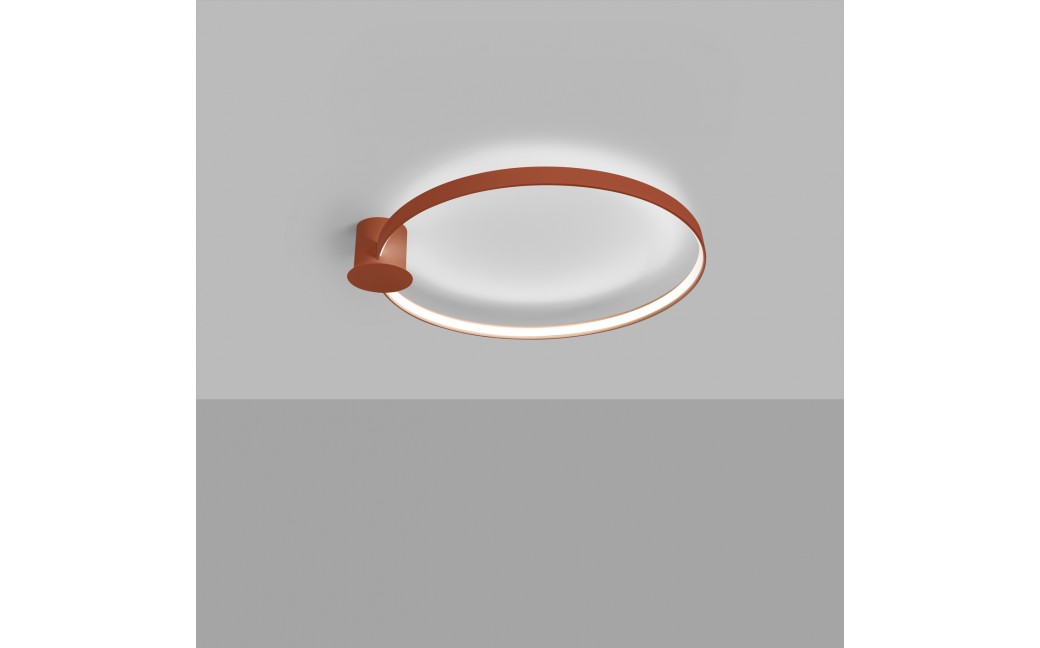 Thoro Plafon RIO 78 ochra czerwona LED 4000K TH.415