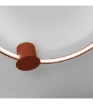 Ring ceiling lamps - Thoro Plafond RIO 78 ochre red LED 4000K TH.415 - product 6