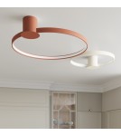 Ring ceiling lamps - Thoro Plafond RIO 78 ochre red LED 4000K TH.415 - product 15