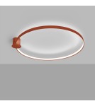 Ring ceiling lamps - Thoro Plafond RIO 110 ochre red LED 4000K TH.416 - product 3