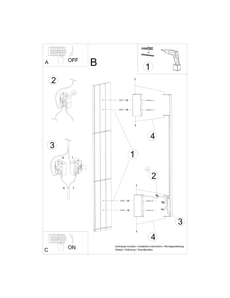 Designer wall lamps - Thoro Wall lamp SAPPO 150 beige LED 3000K TH.418 - product kolory-swiatla.pl 7
