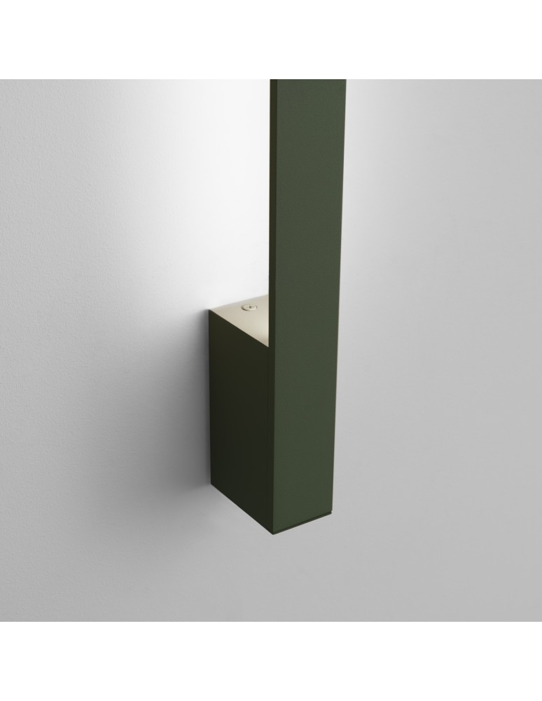 Designer wall lamps - Thoro Wall lamp SAPPO 120 olive green LED 4000K TH.423 - product kolory-swiatla.pl 4