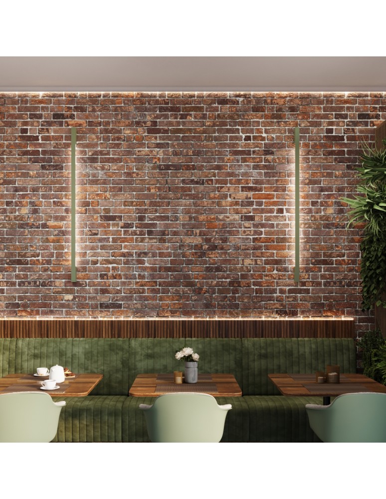 Designer wall lamps - Thoro Wall lamp SAPPO 120 olive green LED 4000K TH.423 - product kolory-swiatla.pl 10