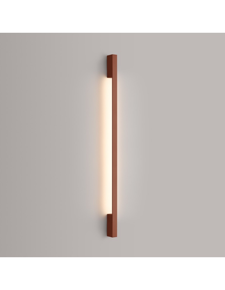 Designer wall lamps - Thoro Wall lamp SAPPO 120 ochre red LED 3000K TH.425 - product kolory-swiatla.pl 3