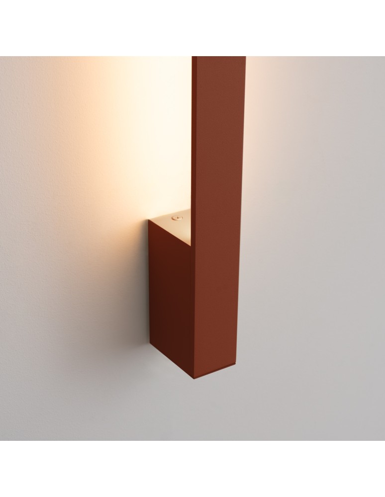 Designer wall lamps - Thoro Wall lamp SAPPO 120 ochre red LED 3000K TH.425 - product kolory-swiatla.pl 4